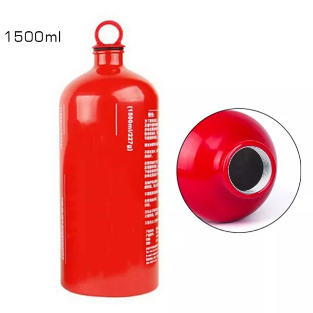 Neuf 1500ML Gaz Huile Carburant Bouteille Moto Urgence Petrol Essence Bidon