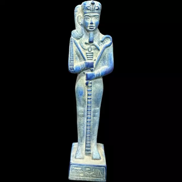 UNIQUE ANCIENT EGYPTIAN ANTIQUES Statue Large Of God Khonsu Pharaonic Egypt BC