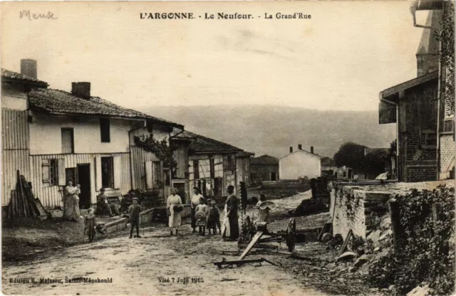 CPA L'Argonne-Le Neufour-La Grand Rue (232516)