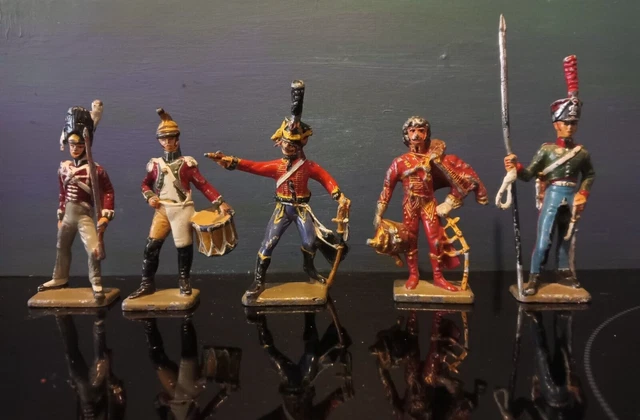 Lot De 100 Soldats De Plomb Starlux – Premier Empire Napoléonien, Infanterie Française, 1:32