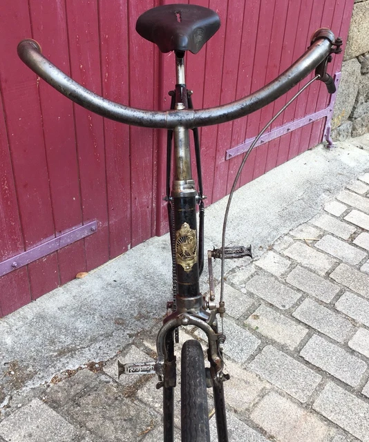 Ancien vélo pédale 1930/60 altes fahrrad old bike bici vintage bicycle