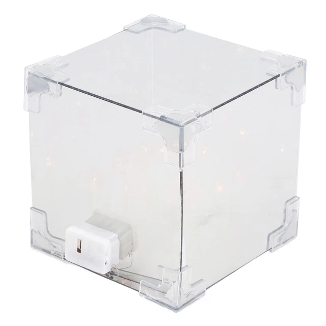 TULIP CUBE MIRROR Lamp DIY Tulip Cube Night Light For Friends For Anniversaries £11.90 PicClick UK