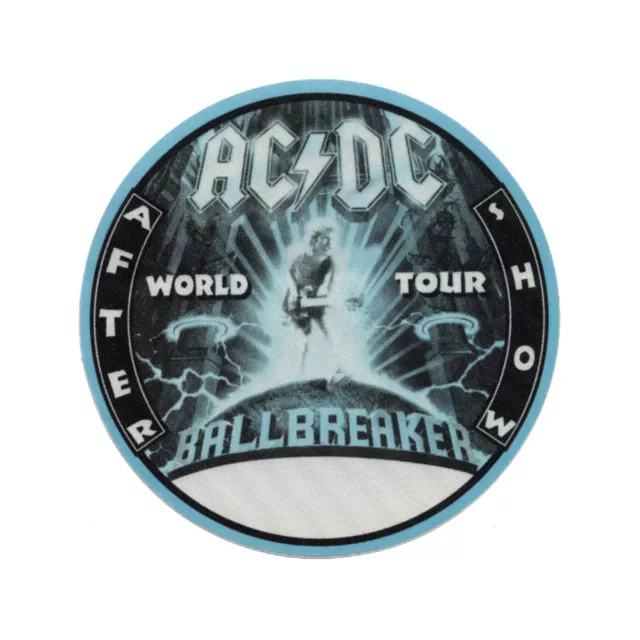 AC/DC 1996 Ballbreaker concert tour Aftershow Backstage Pass