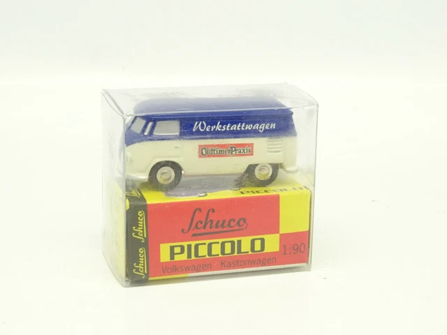 Schuco Piccolo 1/90 Austin-Healey Six – Miniature Voiture Ancienne, état D'usage