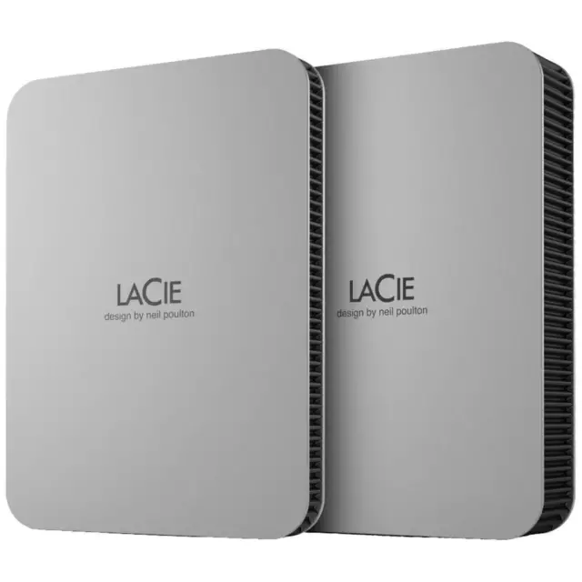 5000 GB LaCie Mobile Drive Disque dur externe 2,5 USB-C® USB 3.2 (Gen 1) argent