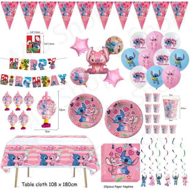 DISNEY LILO & Stitch 18 palloncino bambini decorazione compleanno - P&P  gratuito EUR 3,98 - PicClick IT