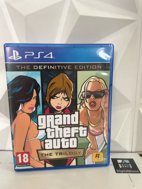 Grand Theft Auto The Trilogy PS4 PlayStation 4 gioco videogioco GTA definitive