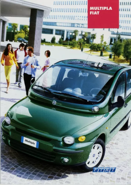 Fiat Multipla 2003 3/03 brochure broschyr catalogue catalogus catalog Katalog