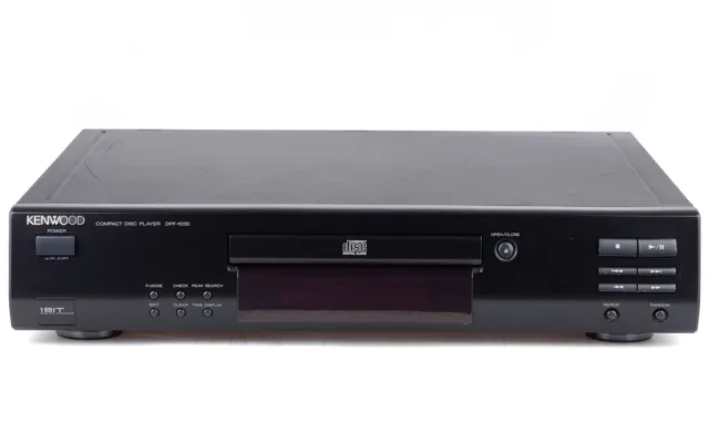 Kenwood DPF-1030 CD Player schwarz / Toslink / gewartet 1 Jahr Garantie [2]