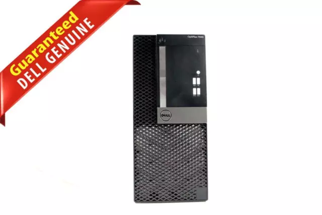 New OEM Dell OptiPlex 7040 MT Desktop Front Bezel Cover Panel Black P9Y6G 0P9Y6G