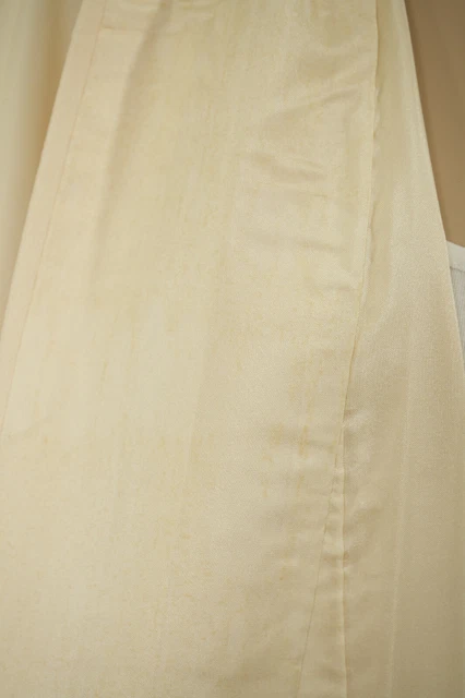 Dear Vanilla Japanese Silk Kimono Women's Robe Gown Authentic Japan Vintage Mint 9