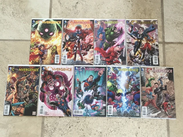 Convergence #0 1 2 3 4 5 6 7 8 0-8 Tony Daniel Variant Cover B Full Set