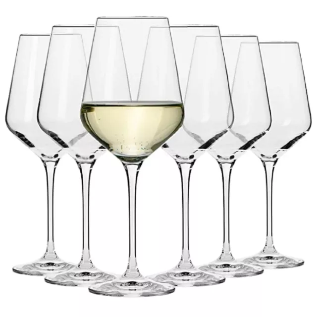 Krosno Avant-Garde Verre à Vin Blanc Prosecco | Lot 6 | 450 ml | Lave-vaisselle
