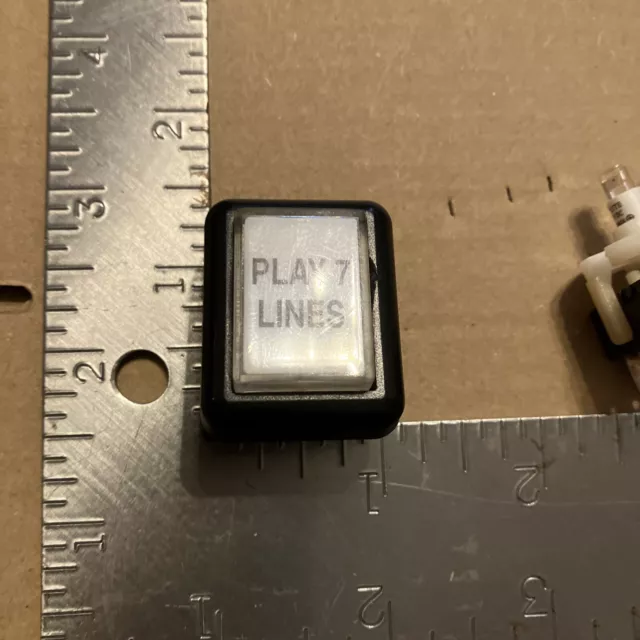 Bally Evo Play 7 Lines Button With Bulb