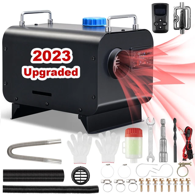 All In One Riscaldatore Aria Diesel 8KW 12-24V LCD Termostato Barca Camper Camion Rvs