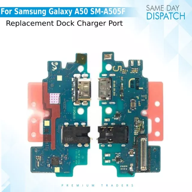 Samsung Galaxy A50 Dock Charger Port Connector Headphone Jack Charging Flex UK