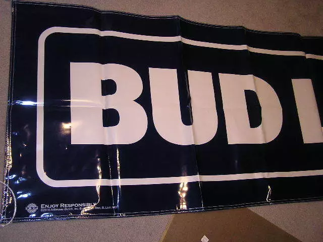 Large Budweiser Bud Light Banner Sign Beer Budwiser Man Cave Pennants Budwieser 2