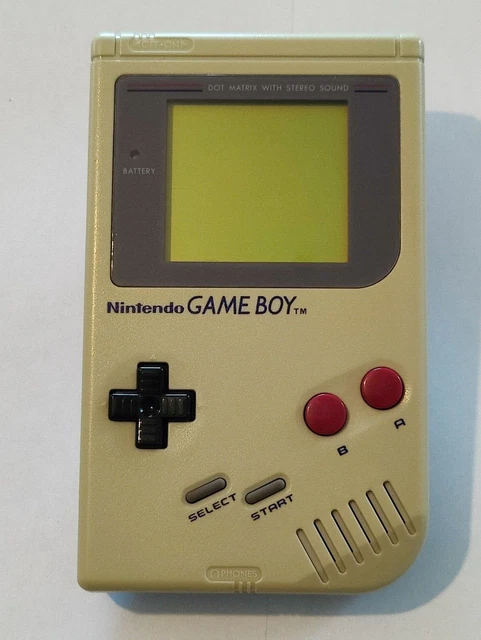 GameBoy  DMG - 01 Nintendo Game Boy Fat classic off white / grey ORIGINAL