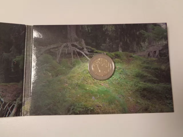 EESTI ESTLAND 2021 - 2 Euro in Coincard, BU - WOLF