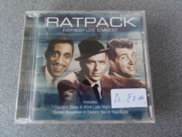The Rat Pack "Everybody Love" MINT CD Frank Sinatra, Dean Martin, Sammy Davis Jr