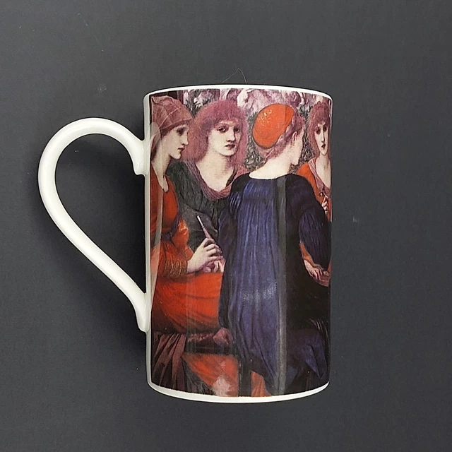 Dunoon Stoneware Mug Pre-Raphaelites, taken from 19th century paintings Scotland