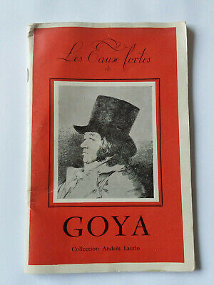 Galerie Gaveau Exposition Les Eaux Fortes De Goya Octobre 1960 Illustre