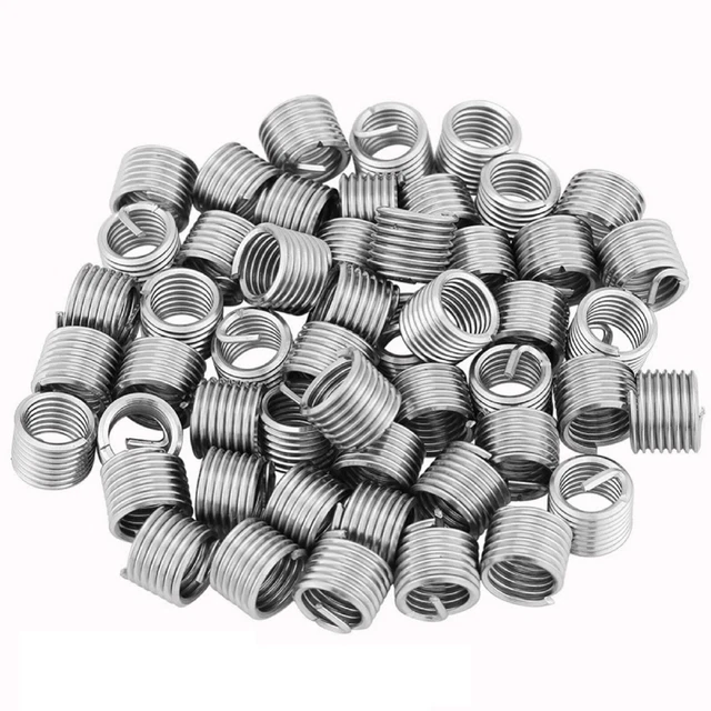 M5 filo filo in acciaio inox boccola a vite inserimento boccola 50 pz alta preci