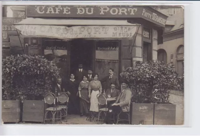 FRANCE: café du port, pierre mansire, cafe du port, bière de la meuse, engli