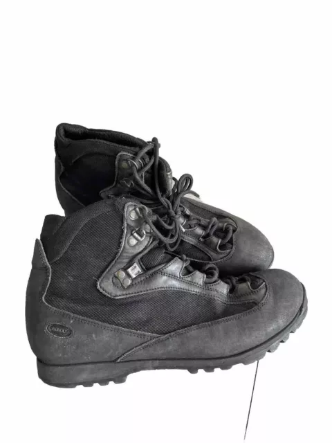 BRITISH ARMY SURPLUS Aku Army Boots Black Leather Uk Size 9 #4 £37.00 ...