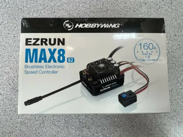 Hobbywing Ezrun Max8 G2 ESC con enchufe XT90 30103203