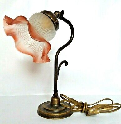 Lampada da tavolo in stile Tiffany vetro Artigianale