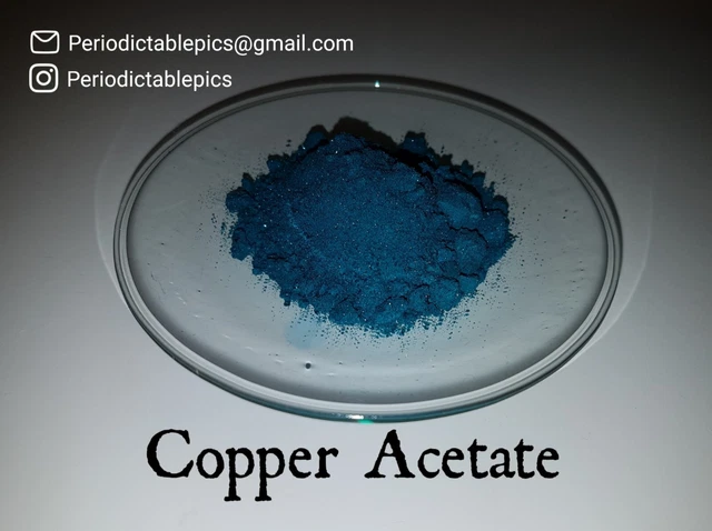 50g Copper Acetate (min.98%) Lab Grade Reagent
