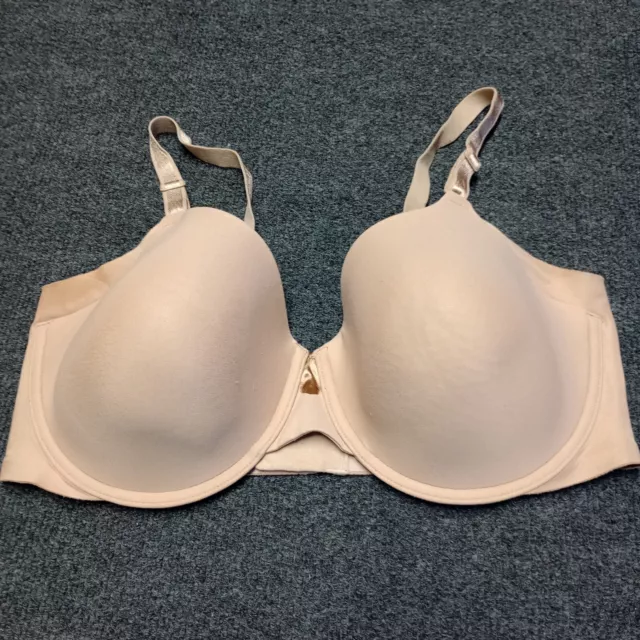 Olga Bra Wirefree Full Figure Seamless Side Smoothing No Side Effects GM3561