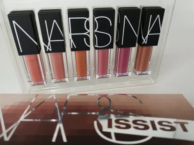 NARS NARSissist Wanted Velvet Lip Glide Set Lipcolor Lipgloss Lipstick nude pink