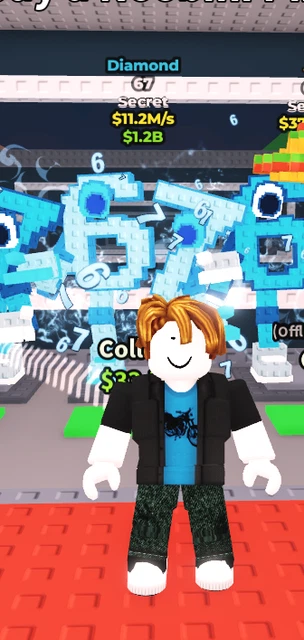 Code Roblox Pour PC : 67 Diamants (11.2m ?) - Neuf Sous Scellé/à Activer