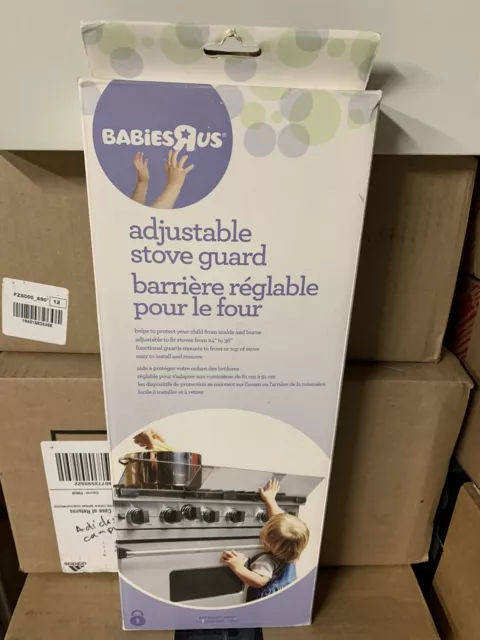 Babies R Us Adjustable Stove Guard Home Safety Adjusts From 24 in to 36 in