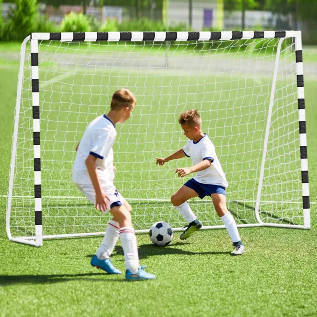 Freizeit Fußballtor aus Stahl massiv, 3 x 2 m für  Sport Garten Freizeit DE