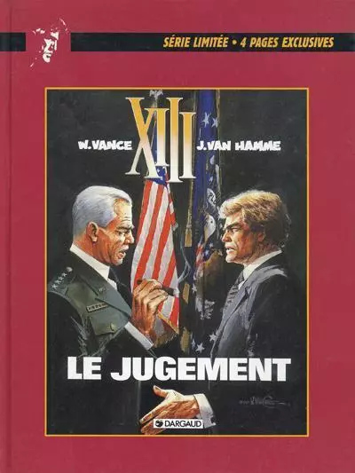 TREIZE (XIII) Tome 12 Le Jugement Edition Schweppes EO 1998 Excellent état