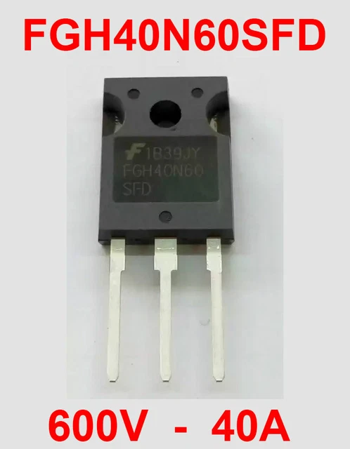 Acquista 2PCS FAIRCHILD FGH40N60SFD FGH40N60 FGH40N60SFDTU TO-247 Transistor Campo Di Arresto IGBT 40N60 40A 600V FGH40N60SFD 40N60 TO247 In Italia A Partire Da 7.5 - Foto 4