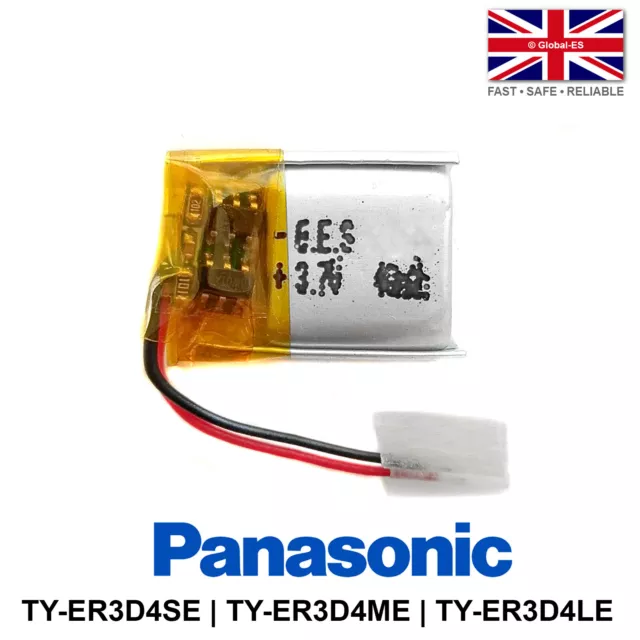 Panasonic 3D Brille TY-ER3D4SE, TY-ER3D4ME, TY-ER3D4LE 3,7 V 40mAh LiPo Akku