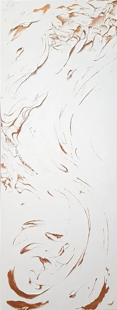 Quadro in Acrilico Dipinto A Mano Su Tela. Misure 30x80 cm.