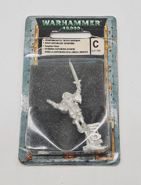 Seraphim Sister Superior with sword Adepta Sororitas  Hexenjäger Warhammer 40K