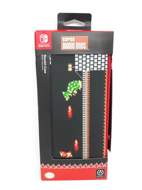 NINTENDO SWITCH POWERA Stealth case 8-bit Super Mario Bros. Dungeon ...