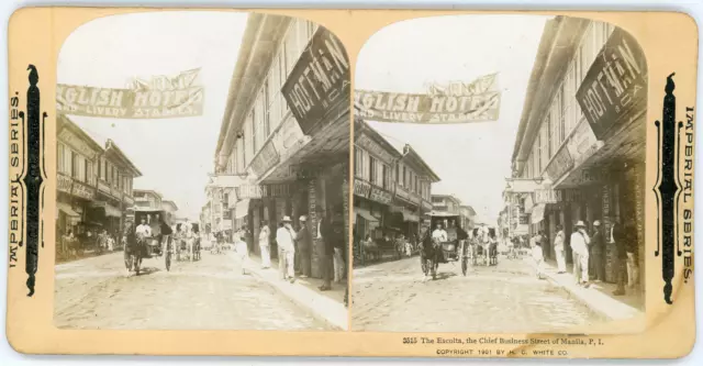 Stereo, Philippines, Manille, Manila, The Escolta, The chief business street, 19