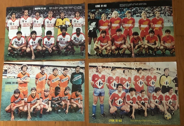 ACTION PART 2 SEC BASTIA SECB RECUPERATION PANINI FOOTBALL 82 FRANCE