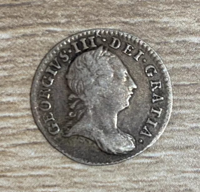1762 Three Pence Coin King George III