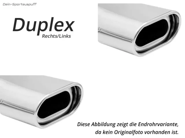 FOX INOX DUPLEX Sportauspuff-Komplettanlage VW Tiguan Type 5N Chaque 2x90mm  EUR 1.078,99 - PicClick FR