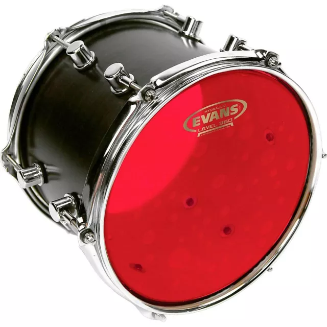 Evans Red Hydraulic Drum Head 12 in.