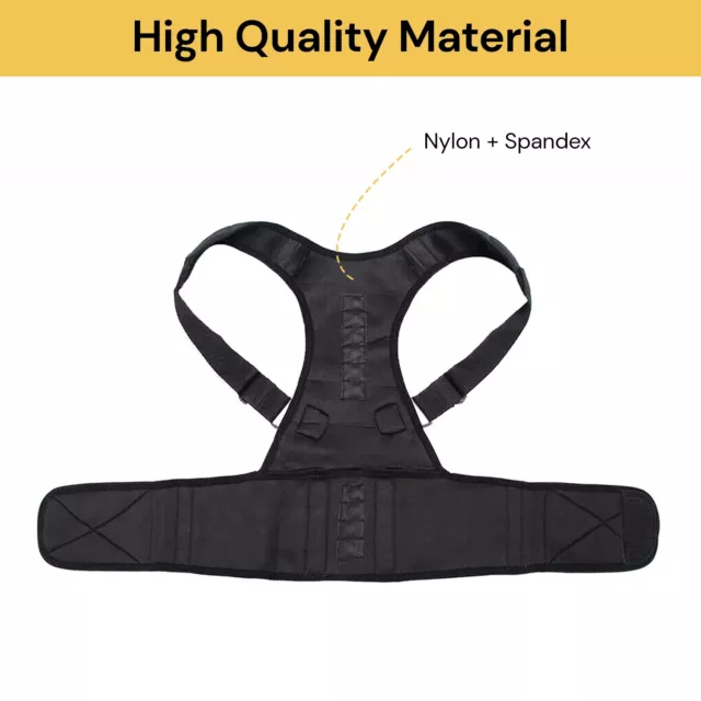 Posture Corrector Women Men Back Shoulder Brace Support Clavicle Strap Unisex AU 2