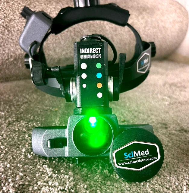 BINOCULAR INDIRECT OPHTHALMOSCOPE With 20D Diopter Lens 366.34 PicClick